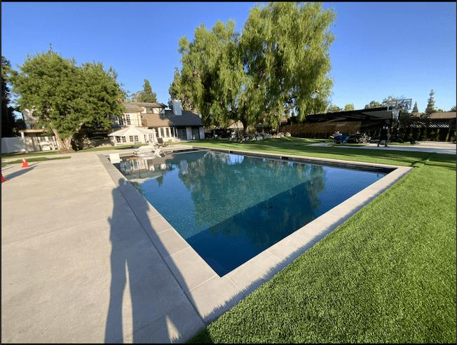Expert pool construction crew from CPR Pools applying gunite to a newly excavated residential pool shell in Hawthorne.</p>
<p>