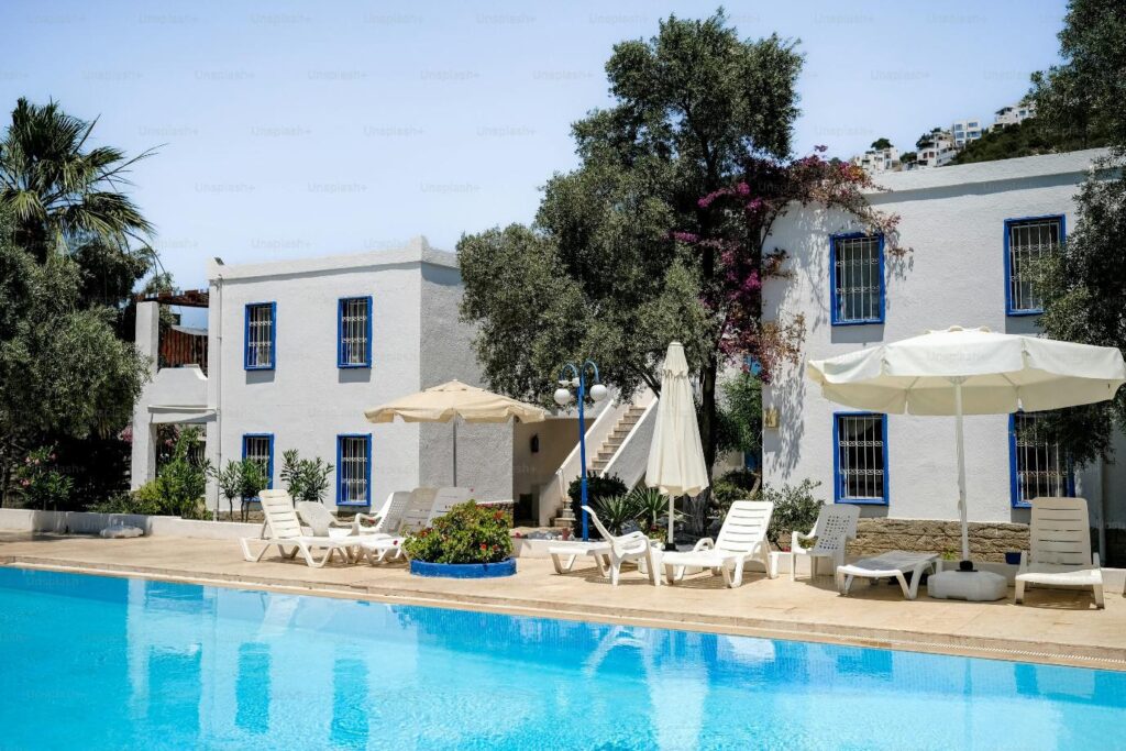 A swimming pool