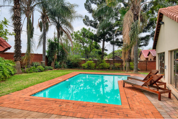 A pool after being remodeled