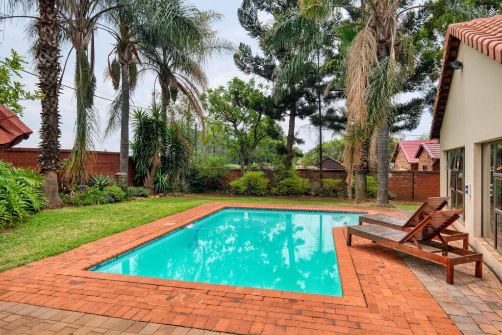 A pool after being remodeled