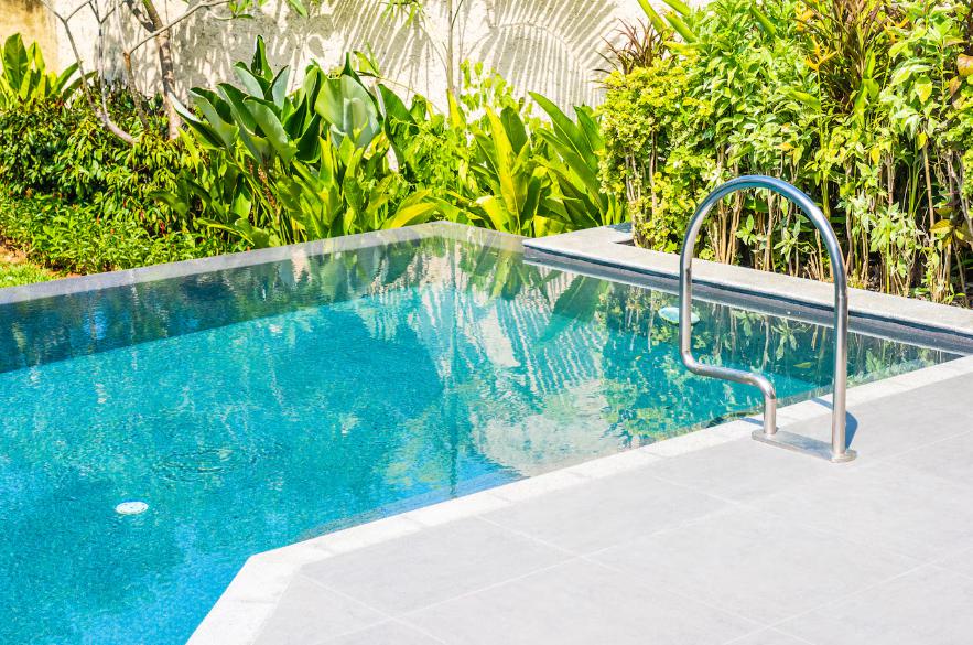 a swimming pool