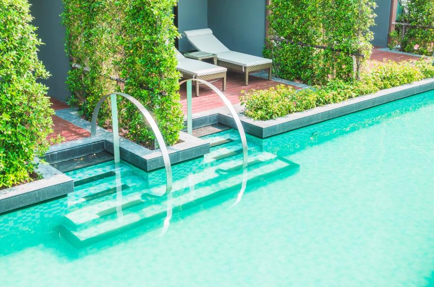 a swimming pool