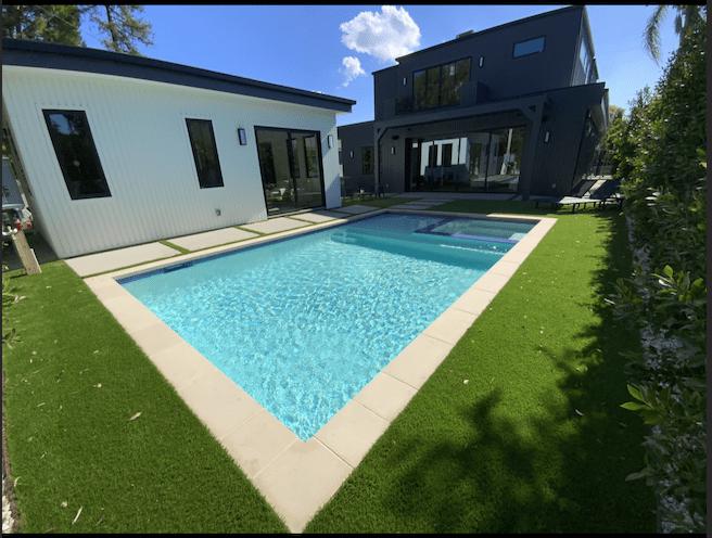 A CPR Pool’s swimming pool construction project
