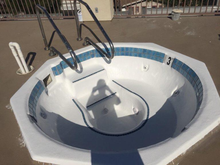 CPR Pools team installing rebar for a new residential swimming pool foundation in Burbank, CA</p>
<p>