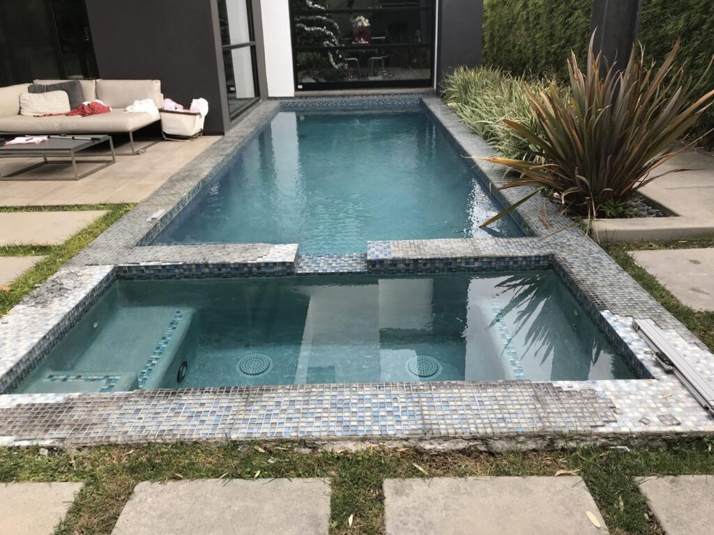 a commercial pool
