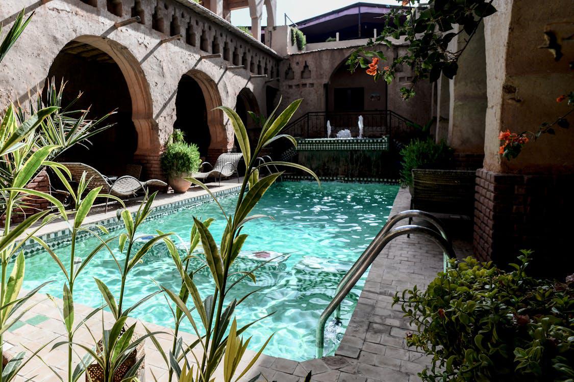 A house with a newly renovated pool