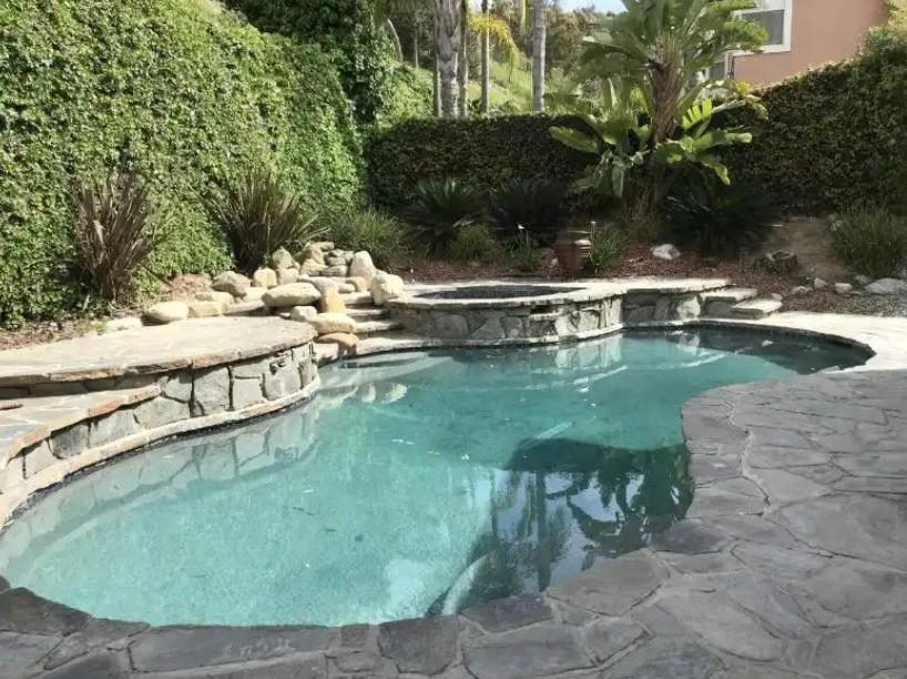 A detailed view of health department permit requirements for a commercial pool remodel in Los Angeles.