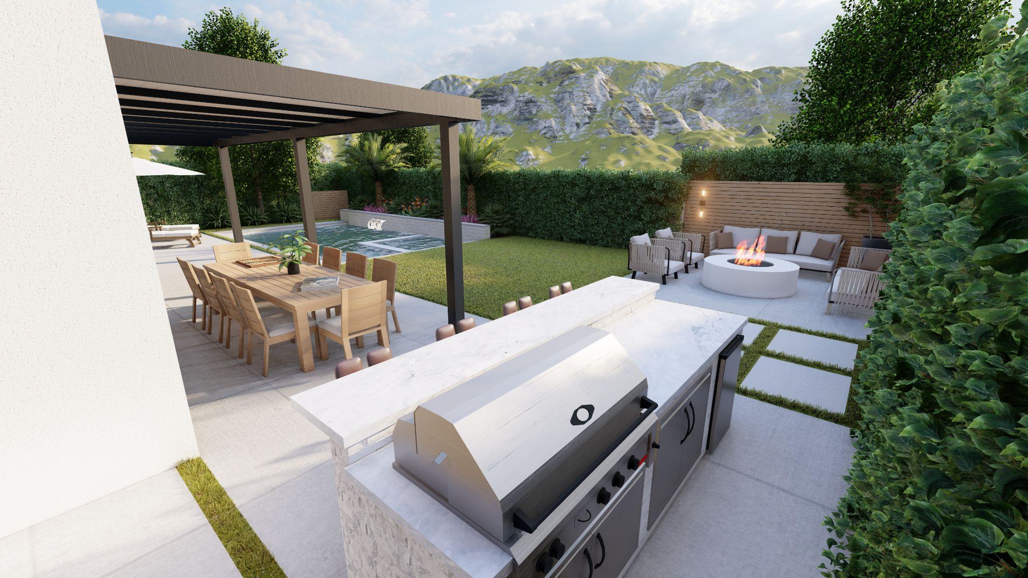 CPR Pools vanishing edge design
