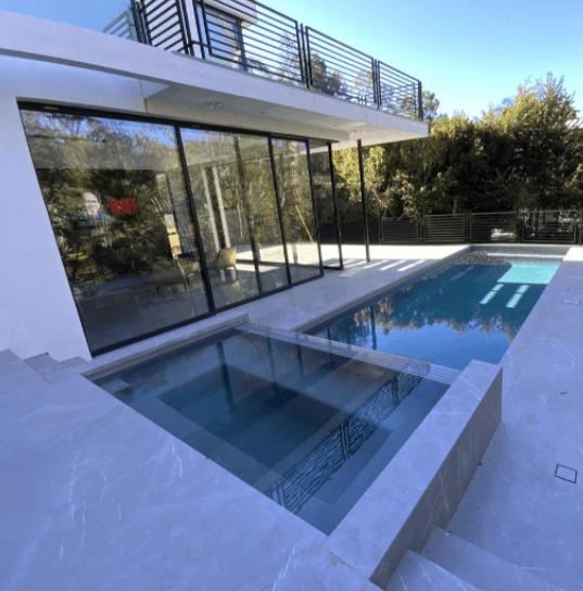 Custom Pool Construction for New Apartments and Hotels in Pasadena