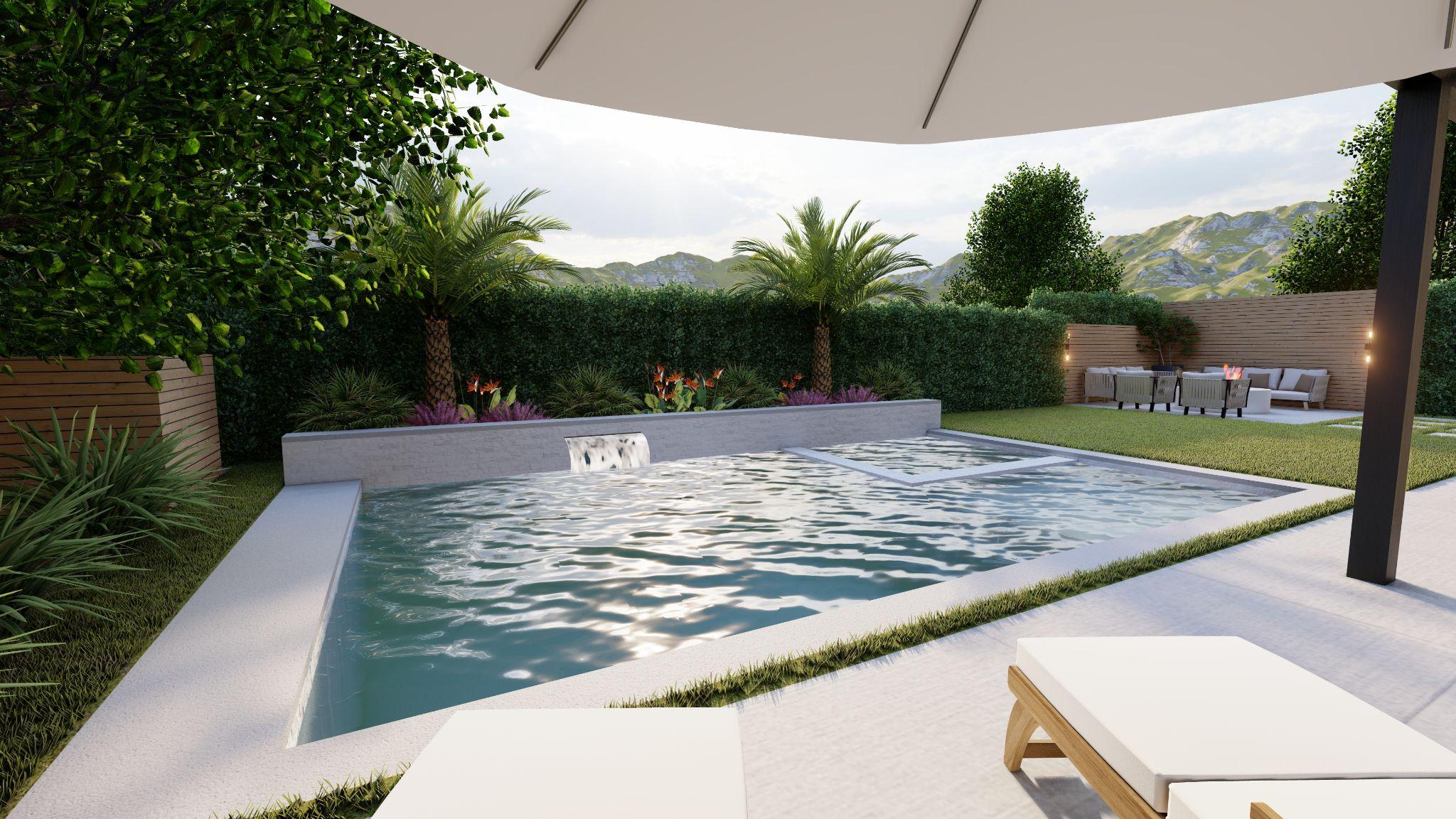 Luxury residential pool construction by CPR Pools Santa Monica CA