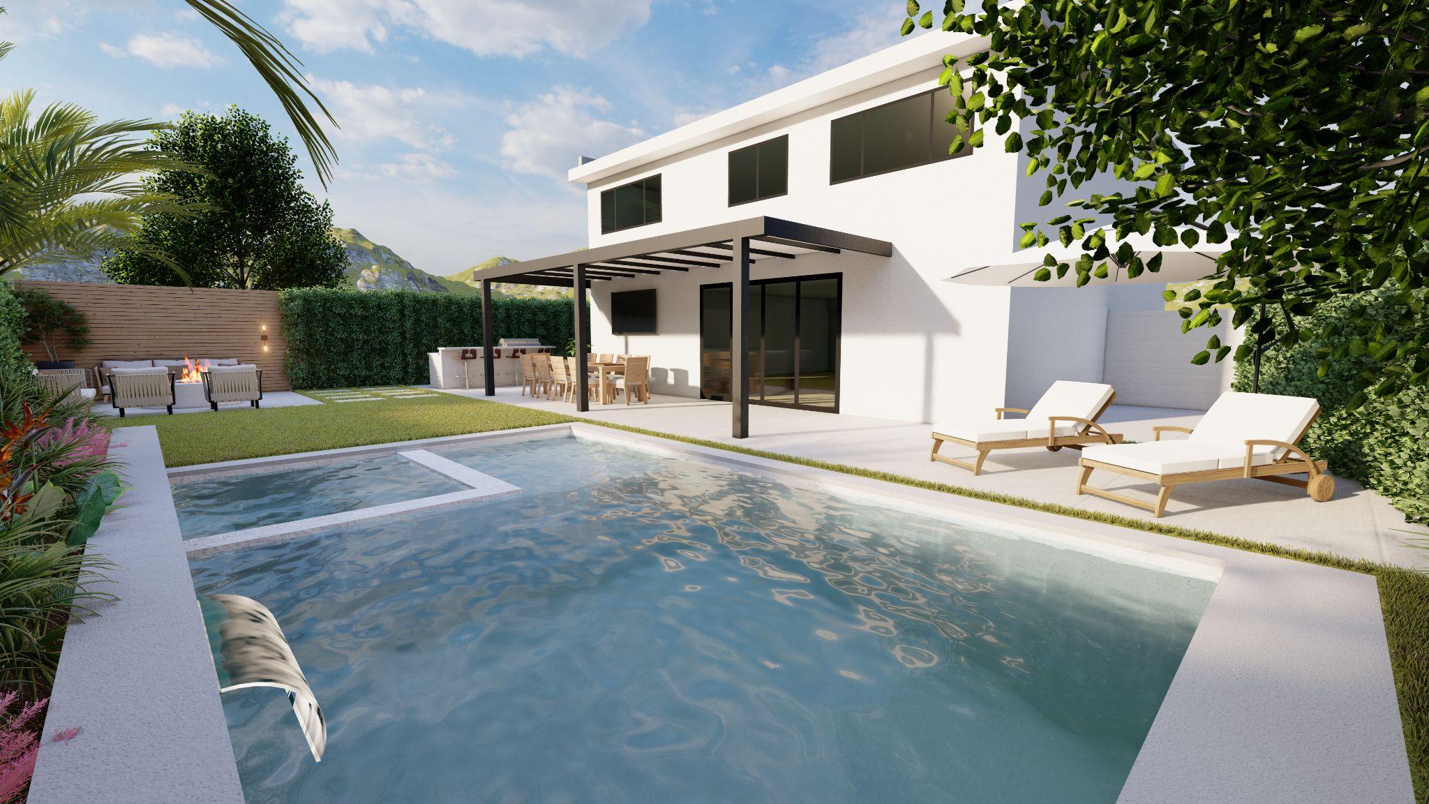 CPR Pools Luxury Backyard Oasis